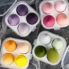 Спонж для макияжа женский с футляром для хранения, 4 шт.