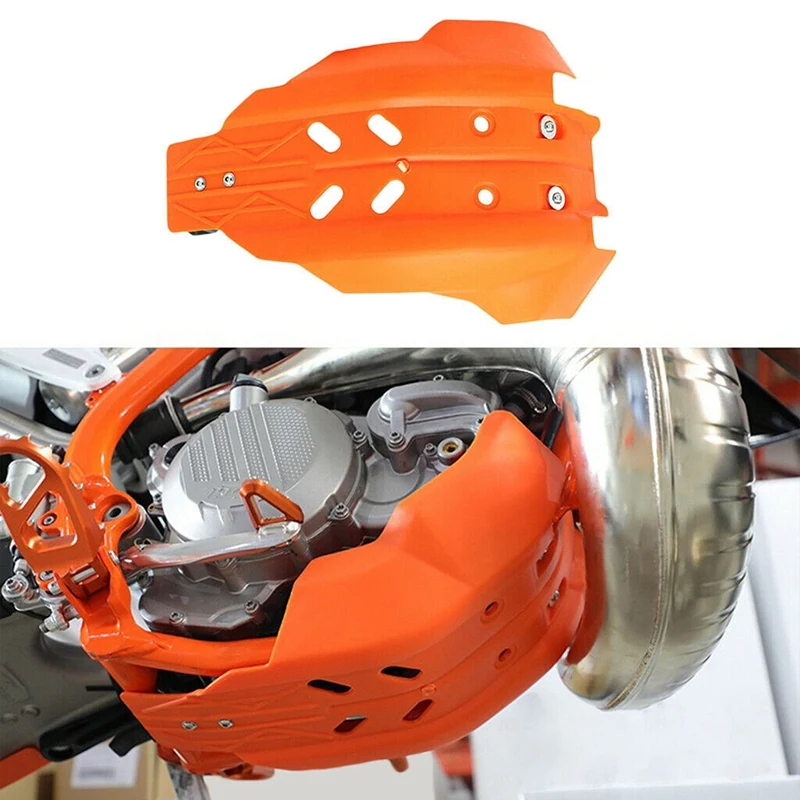

Motocross Anti-Skid Board Guard Board Engine Guard Board Protector for KTM 250 300 EXC TPI 250 350 SXF XCF 2016-2020