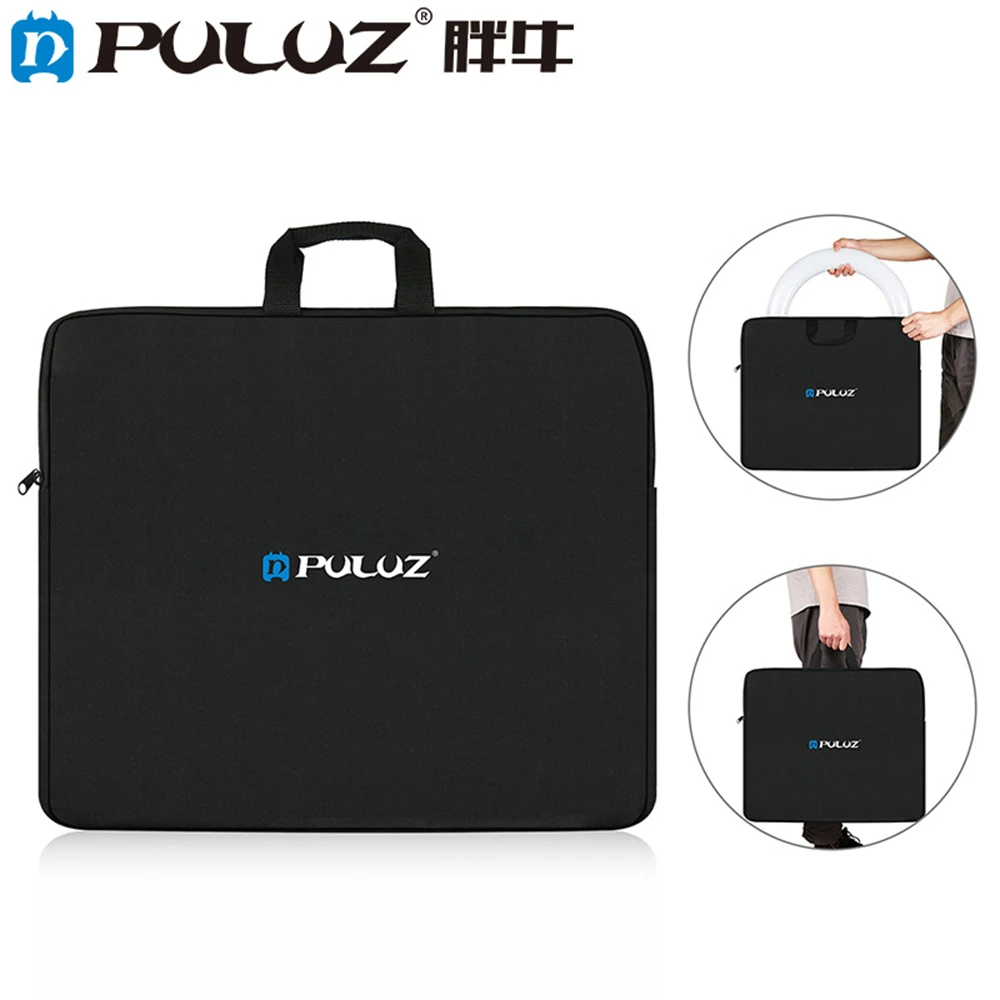 Портативный кольцевой светильник для селфи сумка хранения на молнии 46 см