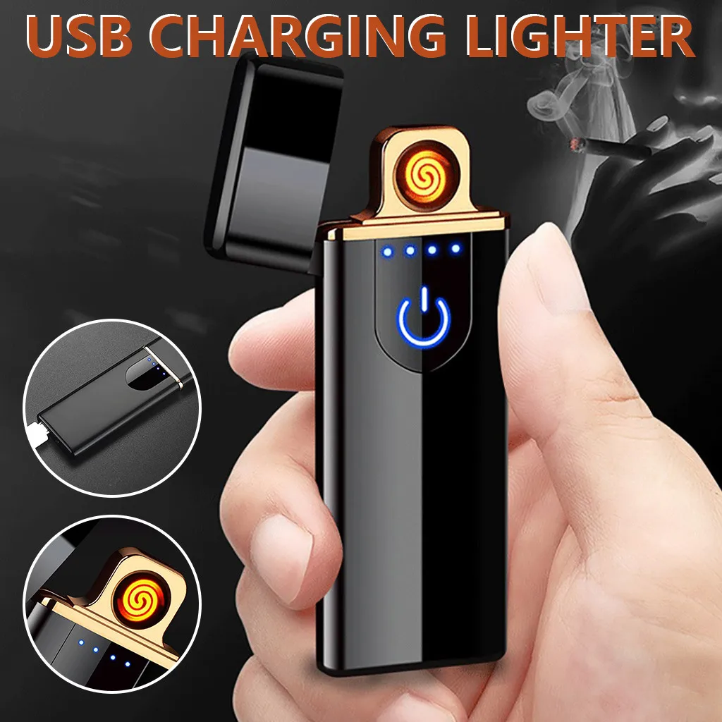 Зарядка модная электрическая зажигалка популярные USB мини-зажигалки Вольфрам