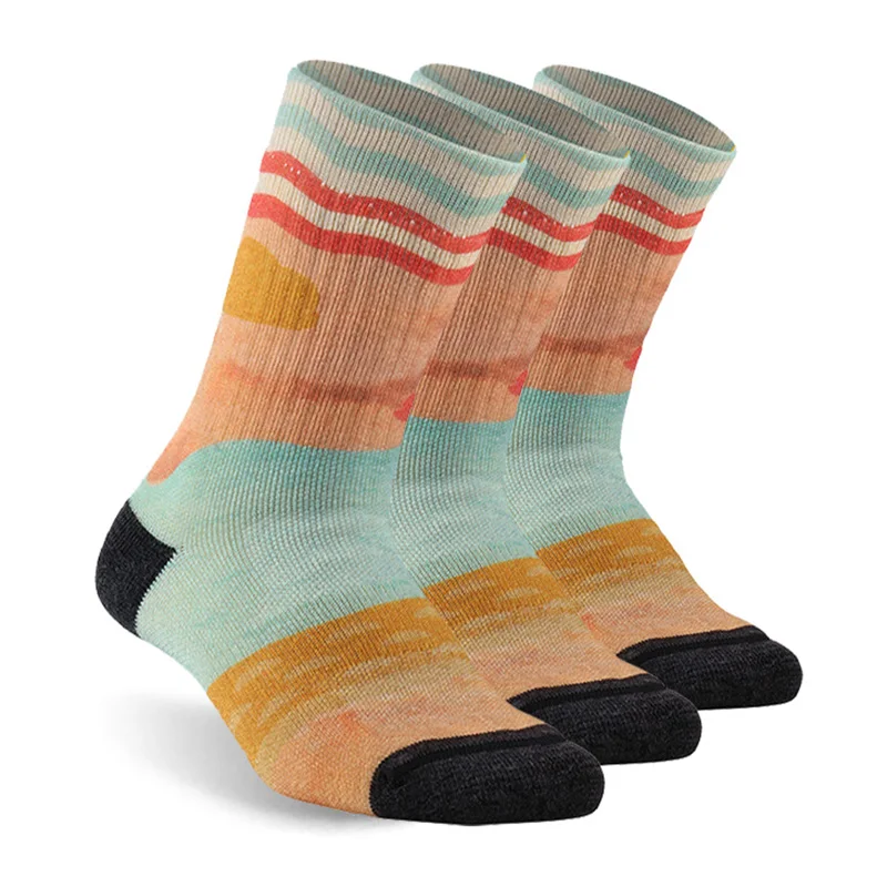 ZEALWOOD Экипаж Пеший Туризм походные носки Термальность мериносовая шерсть анти