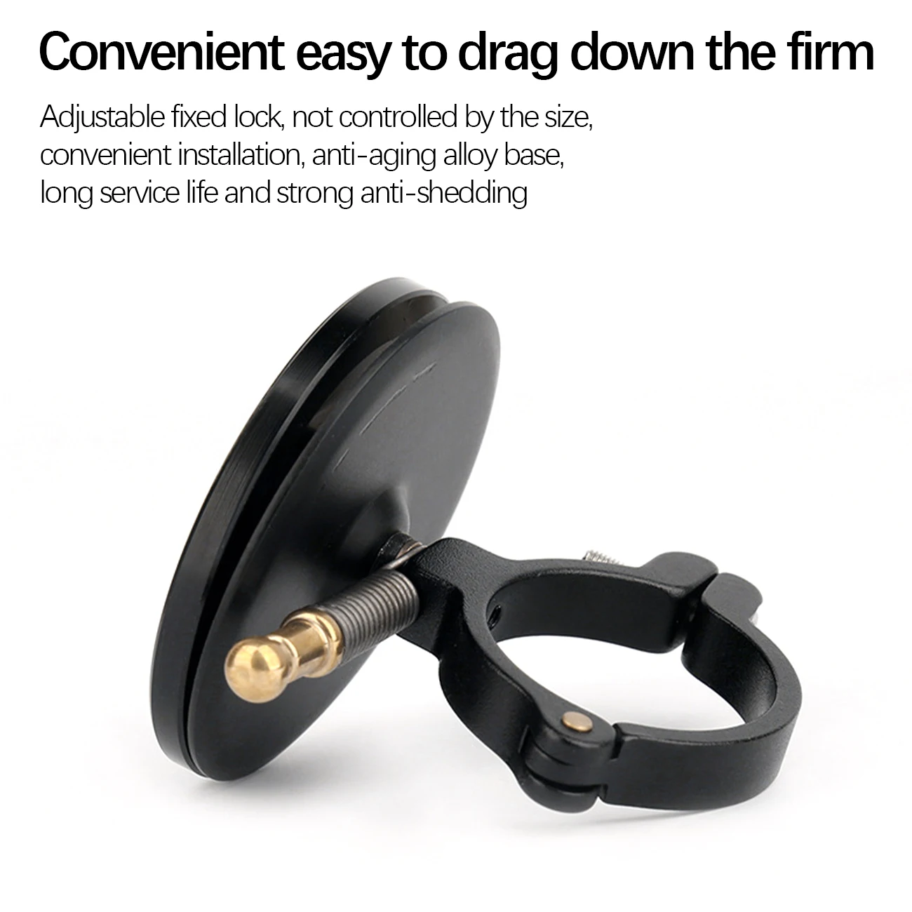 

Bike Mini Bell Spiral Rotation Ring Design Horn Loud Crisp Clear Sound Classic Durable Road Mountain Bicycle Accessories