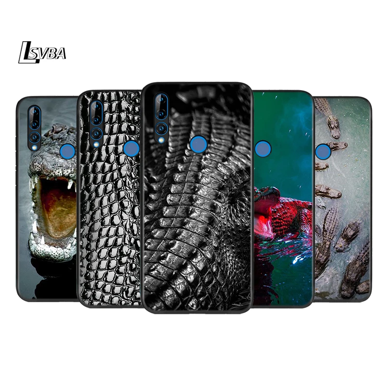 

Scary Crocodile For Honor 30i 30S 30 V30 V20 20E 20S 10X 10i 10 9N V9 8S 8C 7C Play 3E Lite Pro Silicone Phone Case