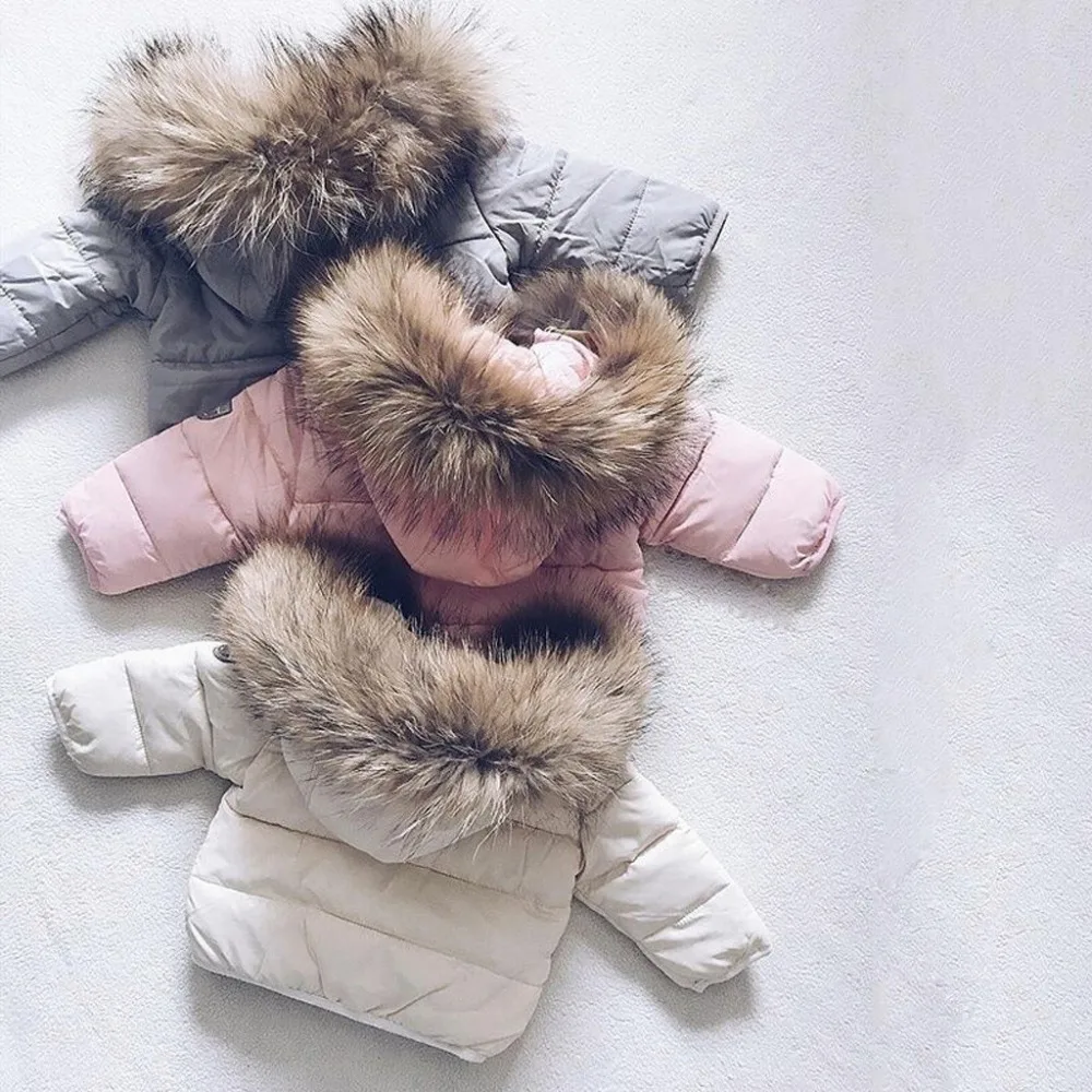 Baby Girl Boy Clothes Kids Winter Jacket For Kids Girls Solid Hoodie Baby Winter Coat Cute Warm Baby Boy Winter Jackets Girls
