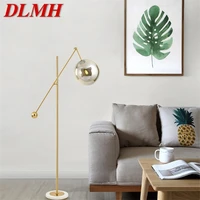 dlmh nordic creative marble floor lamp lighting modern led decorative for home living bed room