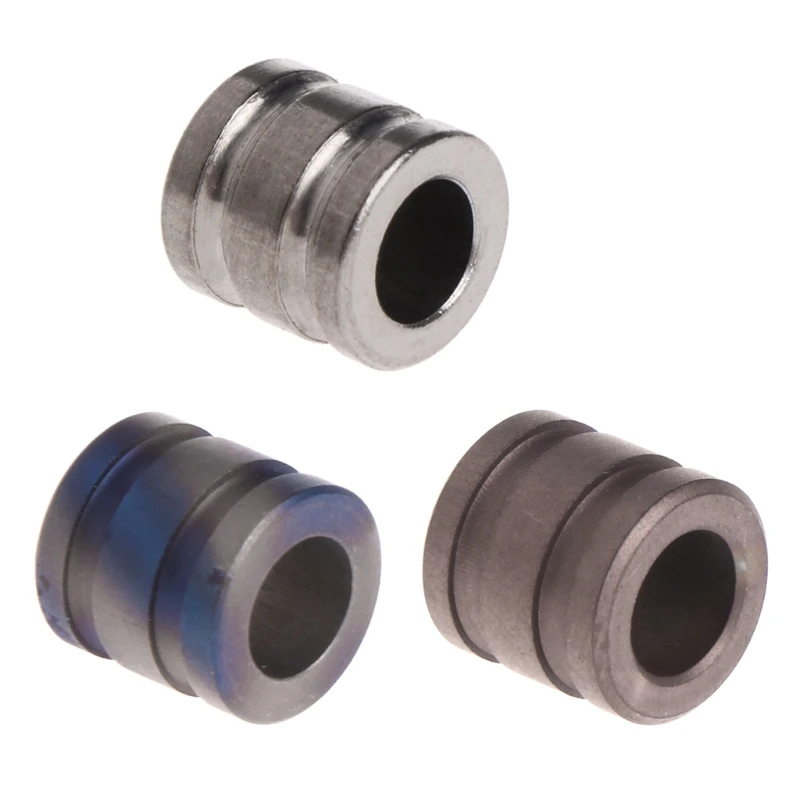 Маленький Открытый EDC TC4 из титанового сплава нож бусина шнур Паракорд веревка