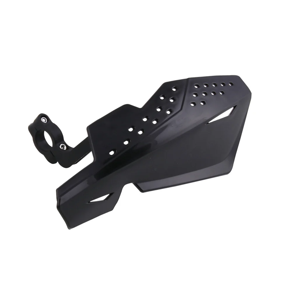 

1 Pair Motorcycle Handlebar Wind Guard Hand Guards 7/8 Inch Handle Handguard Protector Bike Brush (Black)