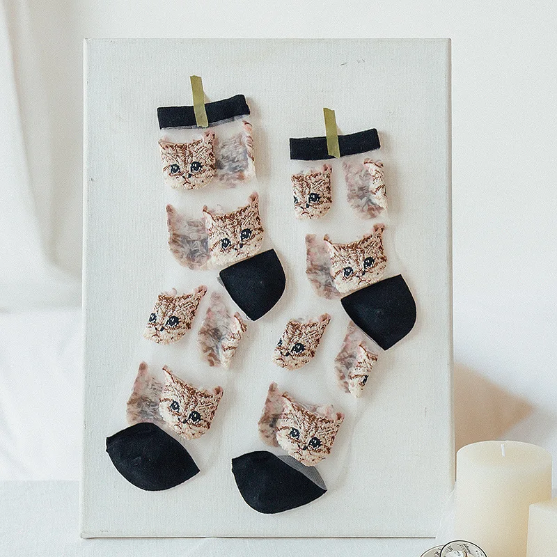 Новинка 2020 женские хлопковые носки с мультяшным рисунком сезон весна-лето модные