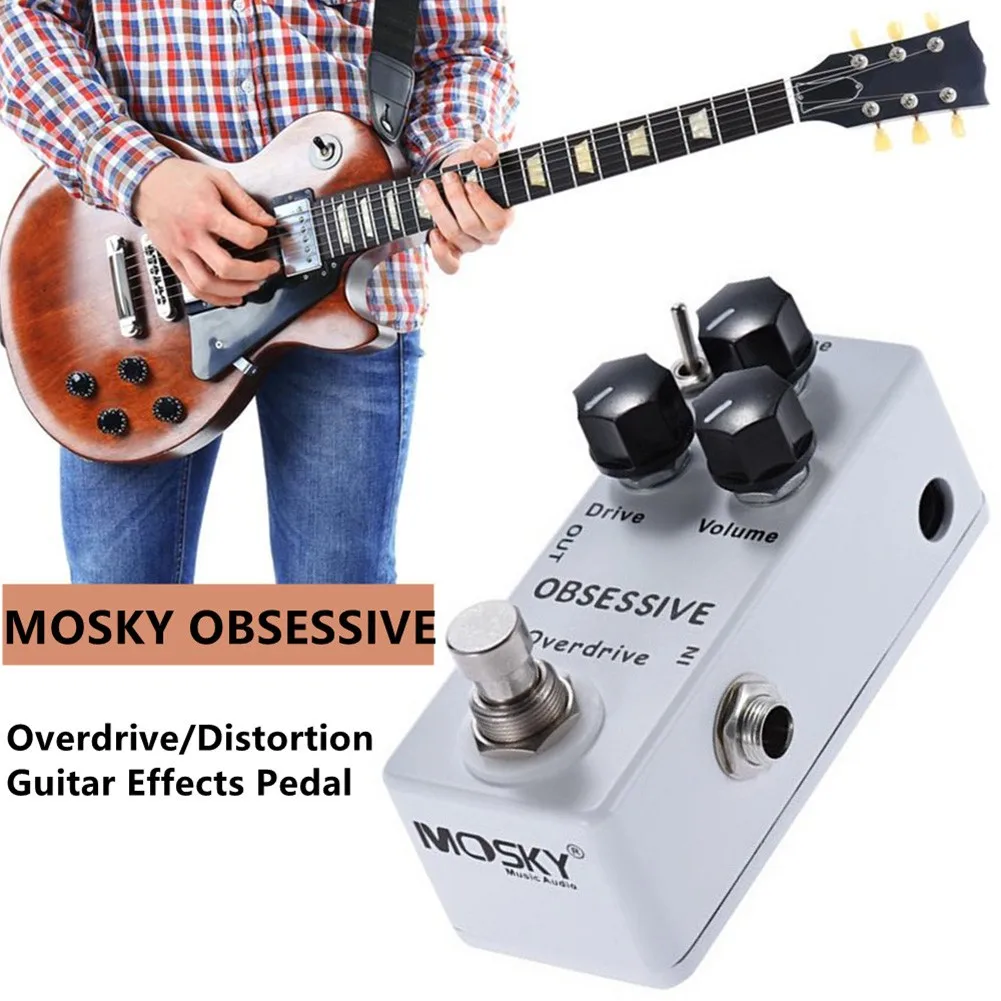 

Mosky Obsessive OCD Overdrive/Distortion Guitar Distortion Overload Effect Device Guitar Effect Pedal Guitar Effect Device