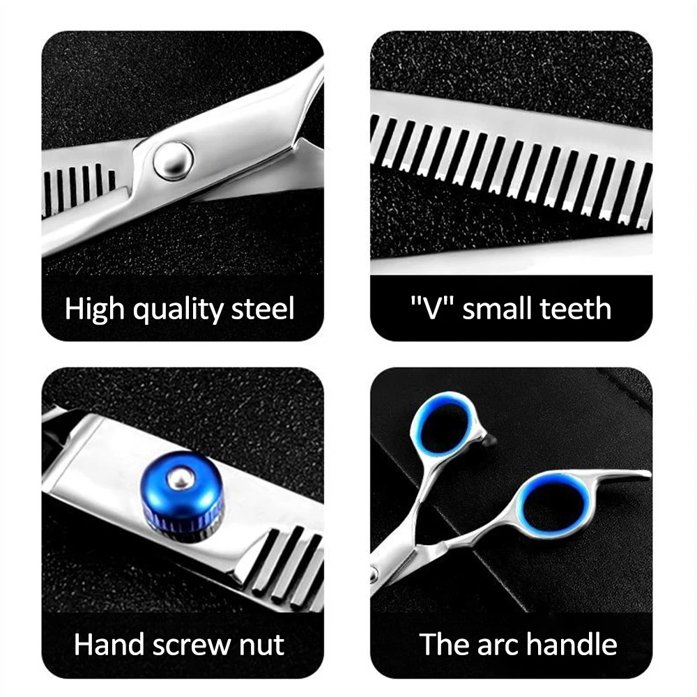 11 шт./компл. филировочные ножницы для салона Профессиональные Парикмахерские