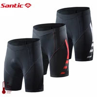 santic summer men cycling shorts cycling shorts high density foam cushion mountain bike shockproof cycling shorts reflective