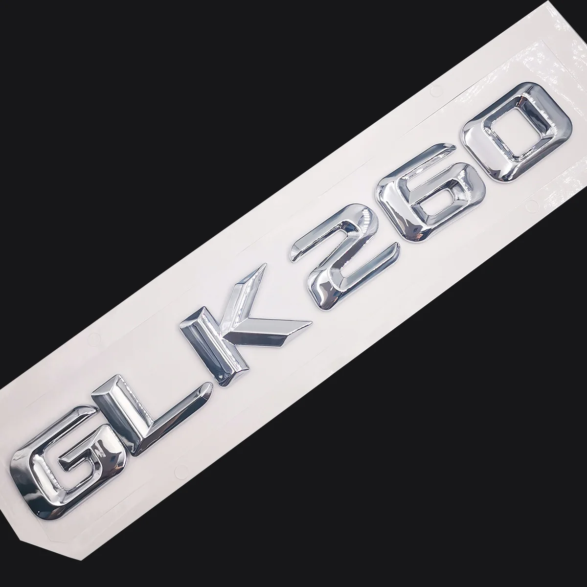 Оригинальный размер 1:1 Автомобильная эмблема заднего хвоста цифры-буквы