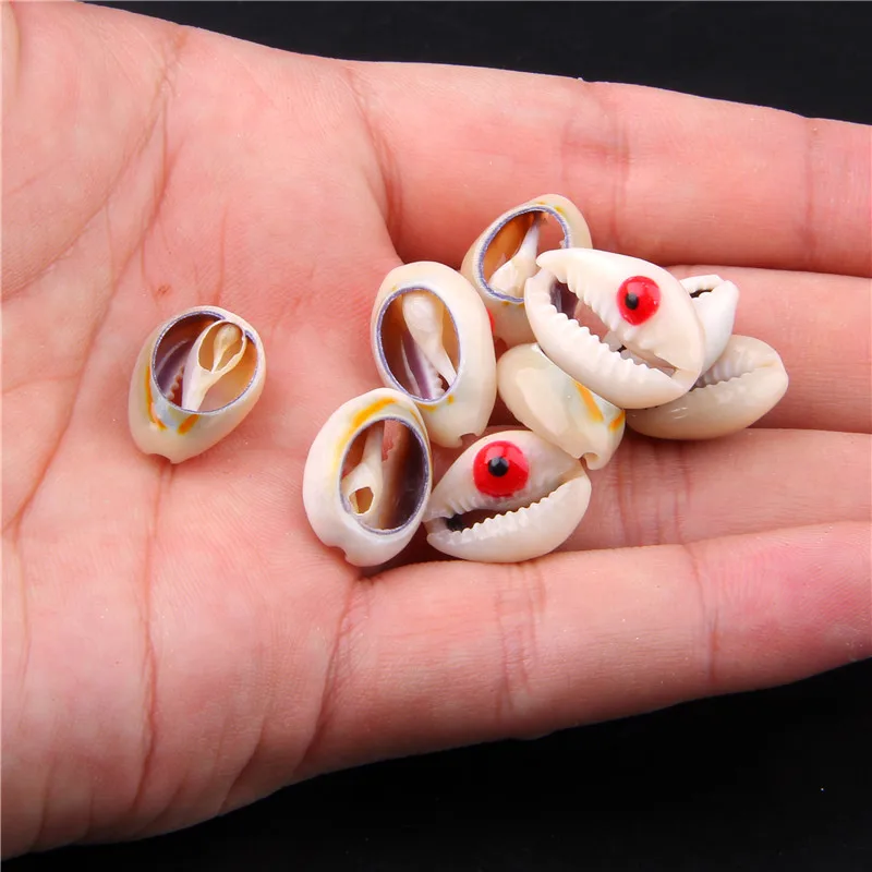 10 шт./лот свободные бусины из ракушек Cowrie для изготовления ювелирных украшений