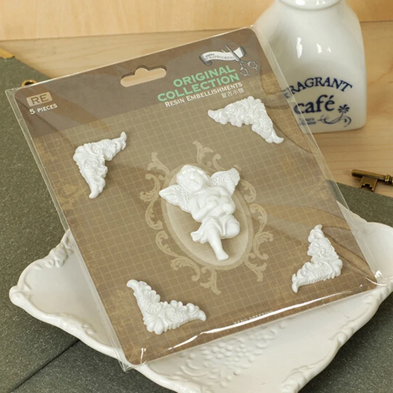 Фоторамка для свадебных фотографий белая в стиле ретро трехмерная изысканный