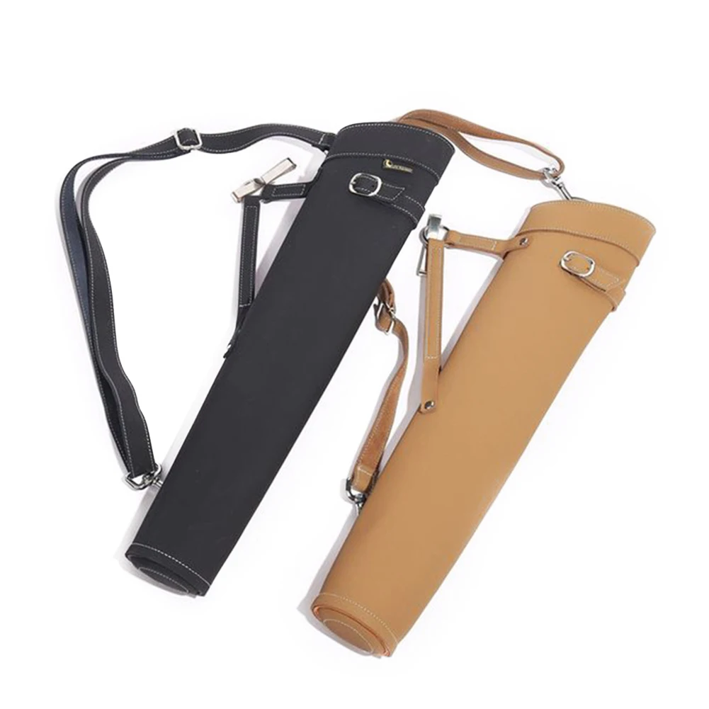 

Cowhide Dual-Use Arrow Bag Quiver Portable Archery Bow Holder Back Carrying Pouch Waist Hanging Storage Bag Hunting Equipment