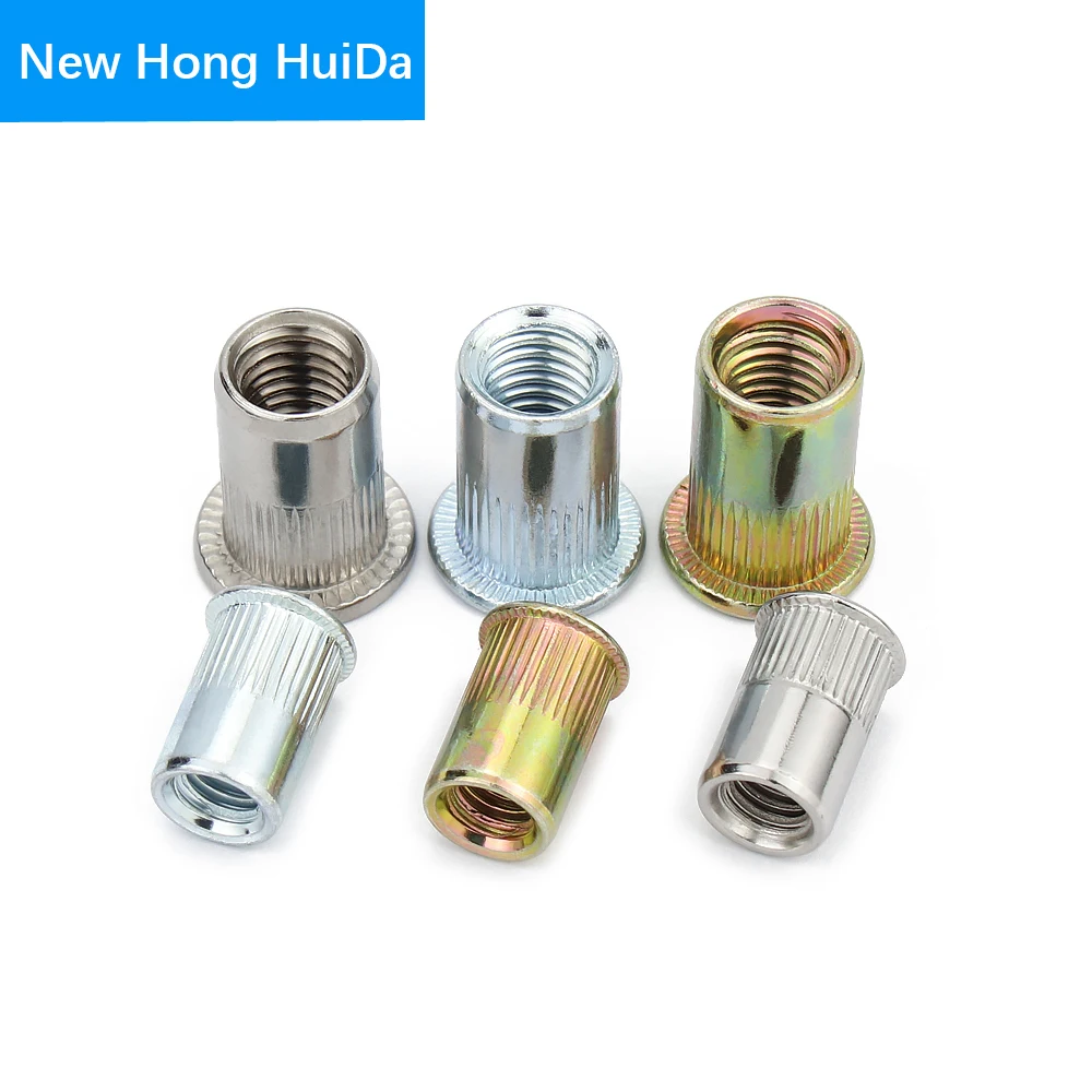 

Rivet Nuts Rivetnut Flat Head Rivnut Insert nut Metric Threaded Nutsert Bolts M3 M4 M5 M6 M8 M10 M12 Stainless Steel 304SS