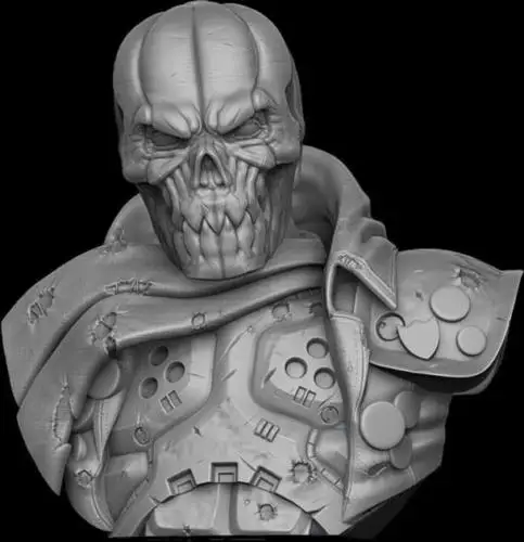 1/10 Набор для моделирования из смолы бюст Шаньтоу | Игрушки и хобби