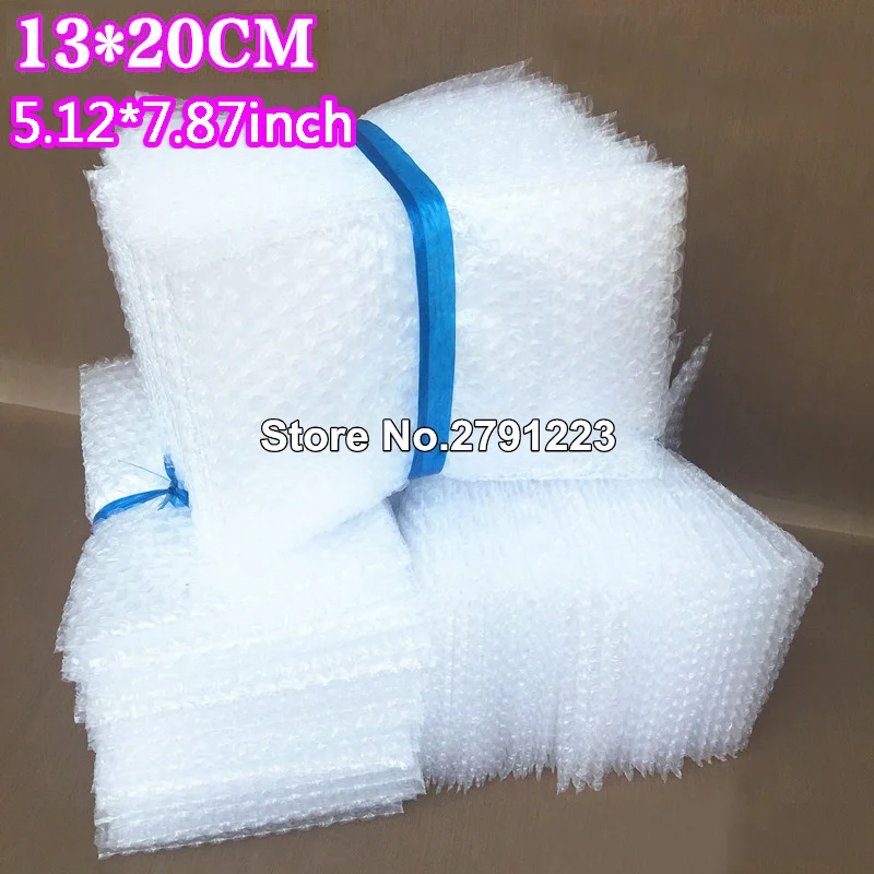 Упаковочные пакеты с воздушными пузырьками упаковочные подушечками 13*20 см 100