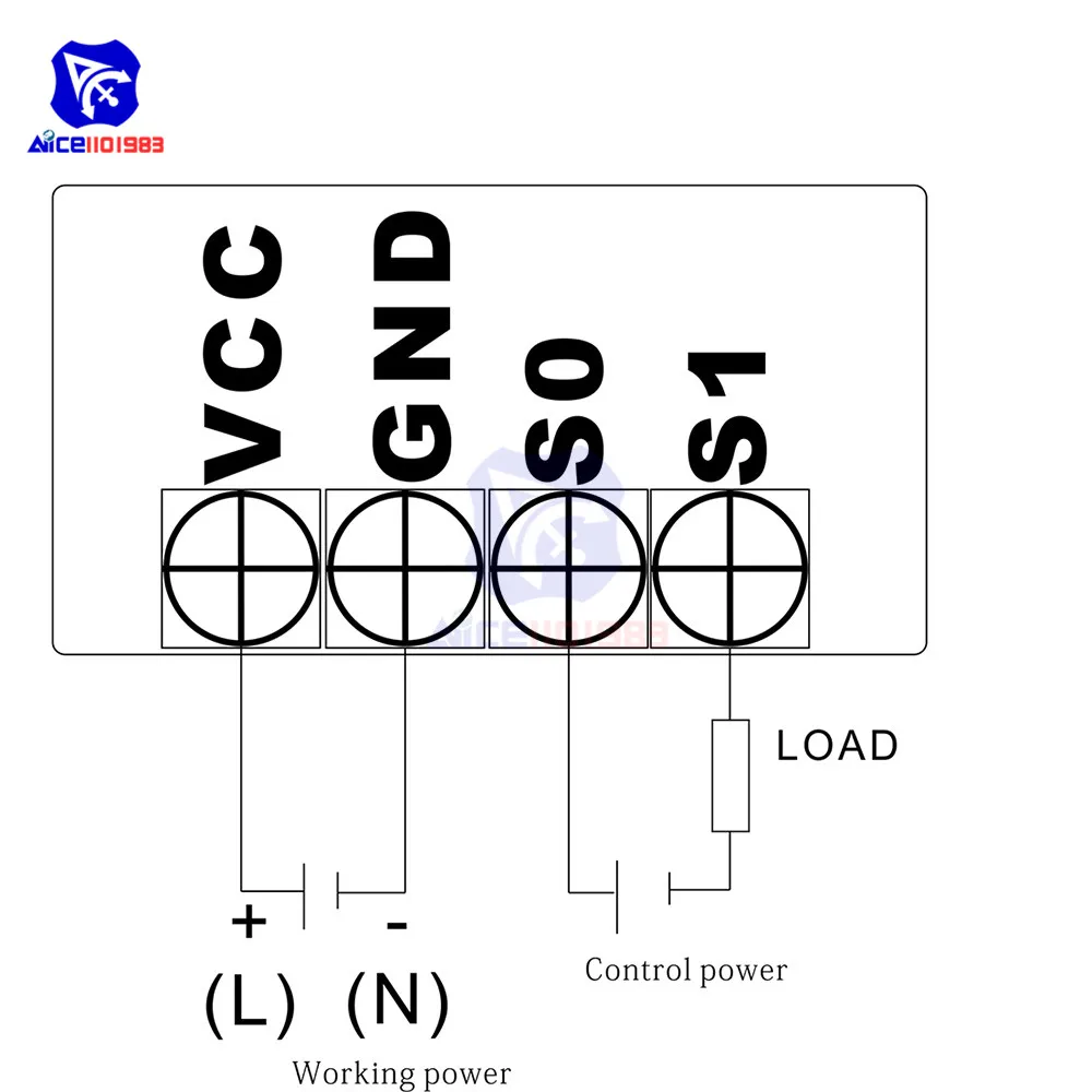 DC 12V/DC 24V/AC 110 220V термометр светодиодный цифровой переключатель Высокоточный
