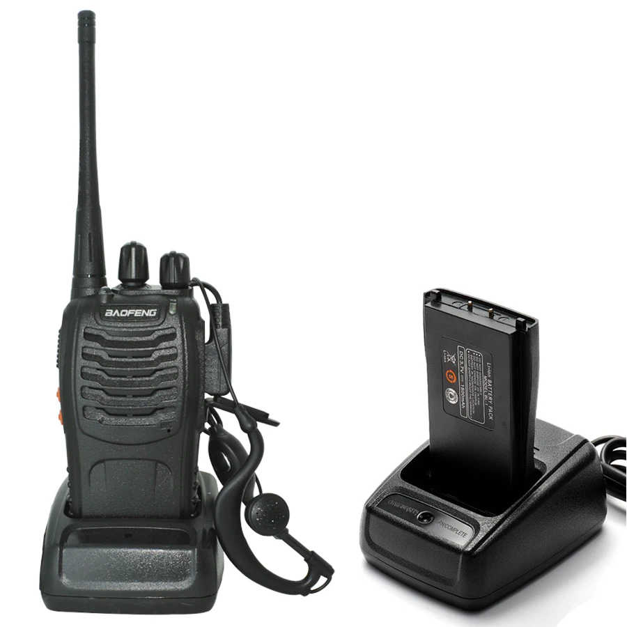 Портативная рация Baofeng с двухсторонней радиосвязью 5 Вт UHF 400 470 МГц 16 каналов