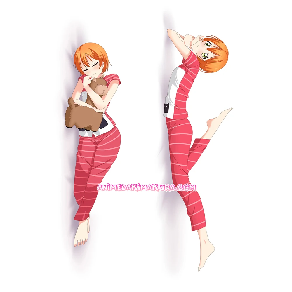 

Love Live! Rin Hoshizora Anime Girl Dakimakura Hugging Body Pillow Case Cover