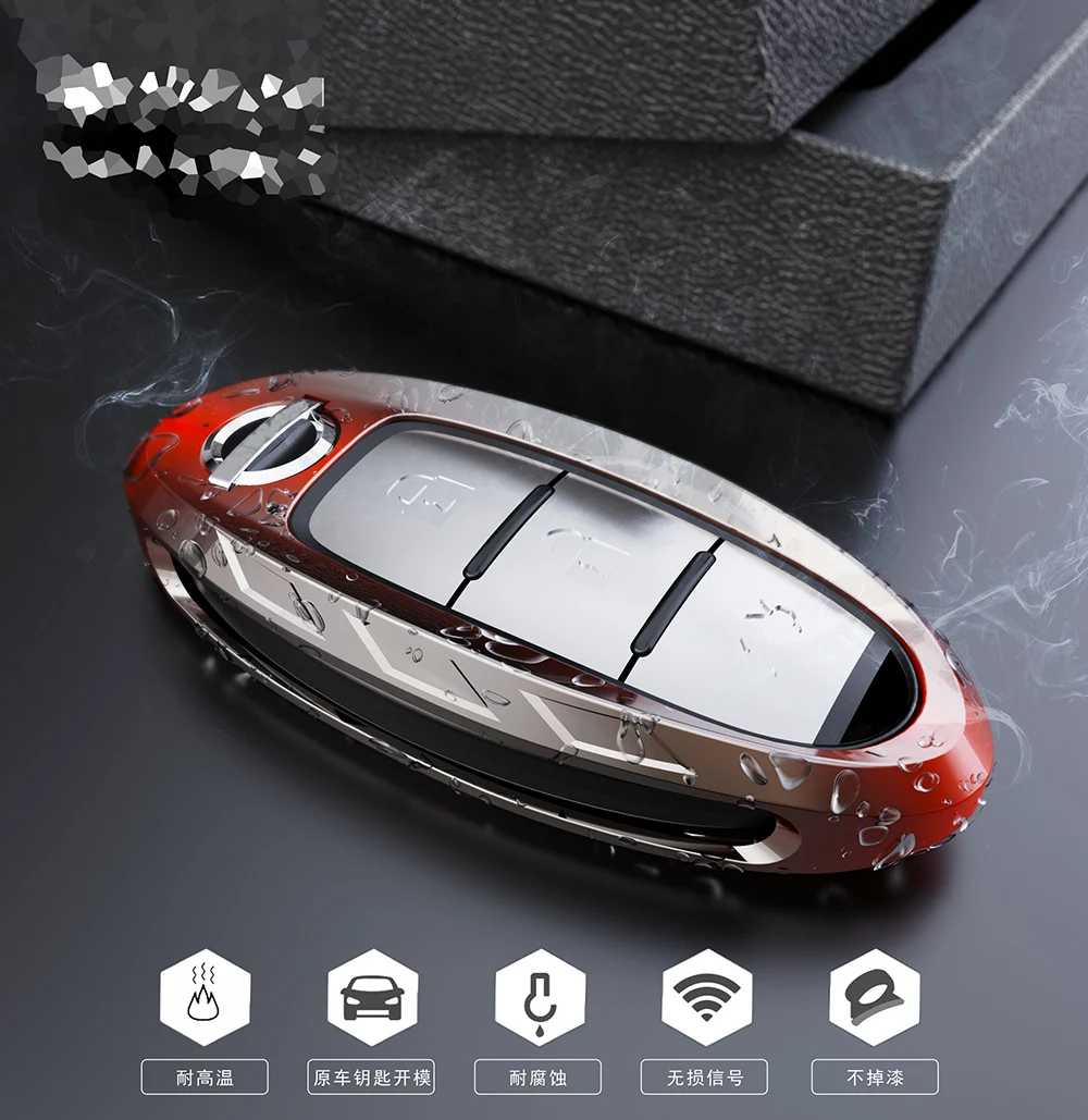 Чехол для ключей авиационный из цинкового сплава Nissan 350Z Almera Altima Armada Qashqai Cefiro Cube Juke