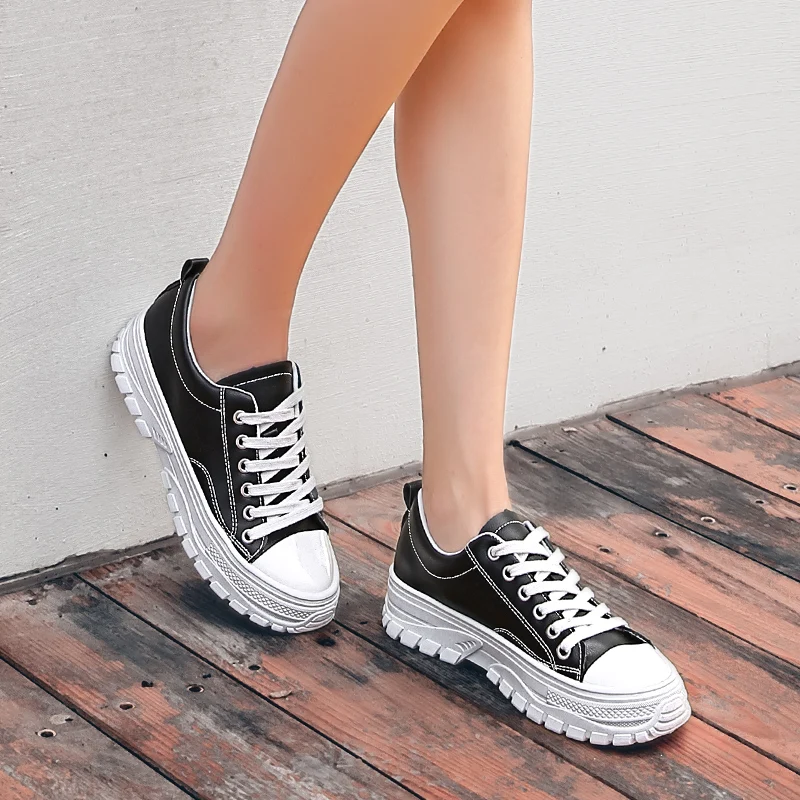 2019 Платформа Женские теннисные кроссовки увеличивающие рост Nouveaux Blancos Тренажерный зал Спортивные женские кроссовки Feminino Женская обувь 7 на.