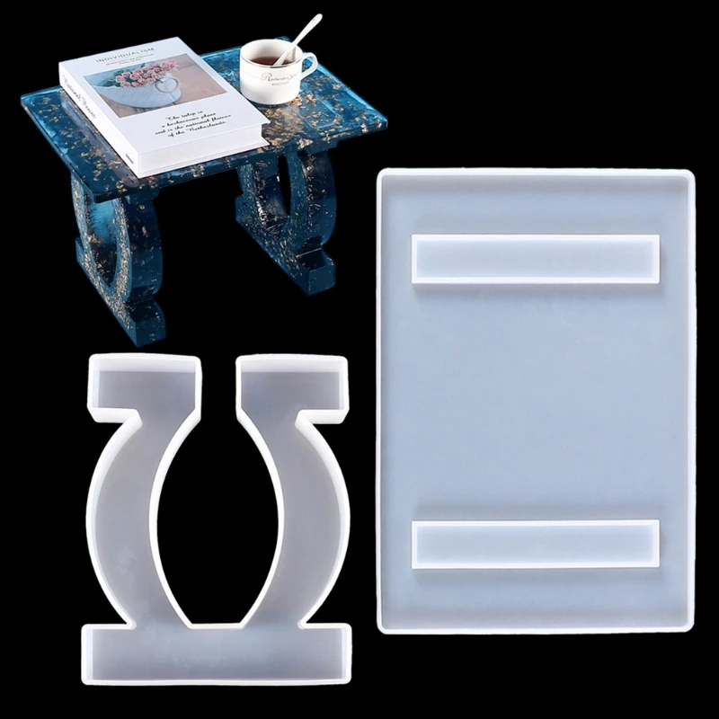 

Сделай Сам, кристалл, эпоксидная смола, маленькая настольная форма с настольной ножкой, форма для изготовления смолы, инструменты для изгот...