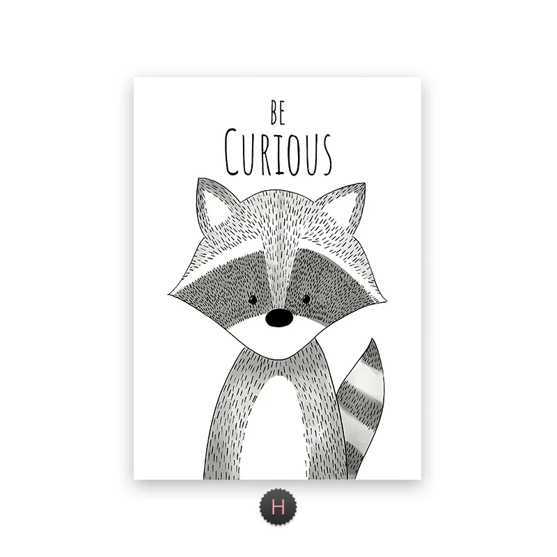 Настенный плакат кролик Sproutfox