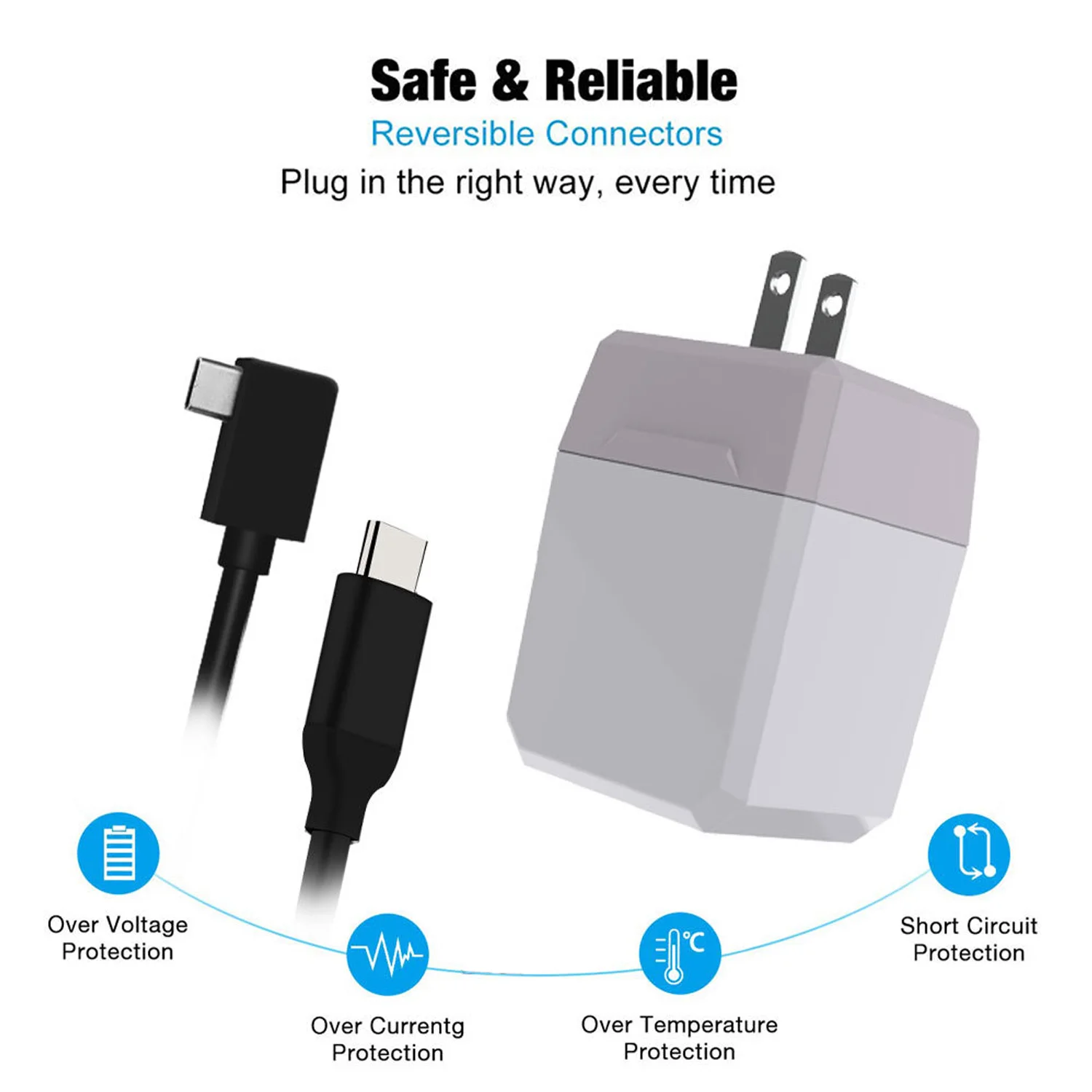 Besegad 2 в 1 адаптер переменного тока зарядная док станция для телевизора с кабелем