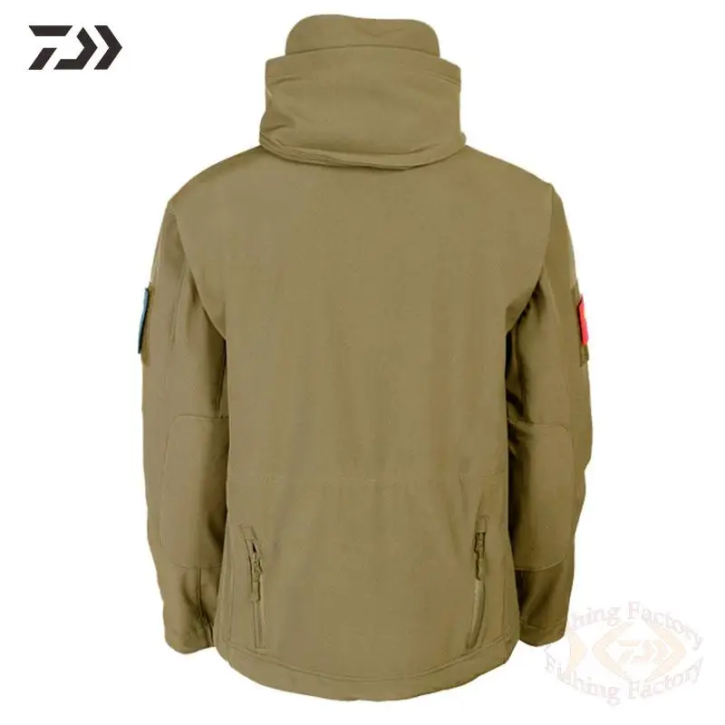 

Fishing Clothes 2021 Daiwa Fishing Clothing Fishing Wear Suit Men Hooded Keep Warm Solid Windproof Full Sleeve Fishing Pants Man
