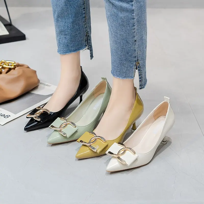 

Свадебные модельные туфли для женщин; Туфли с острым носком; Туфли-босоножки открытая непарная обувь женские на высоком каблуке; Женская об...