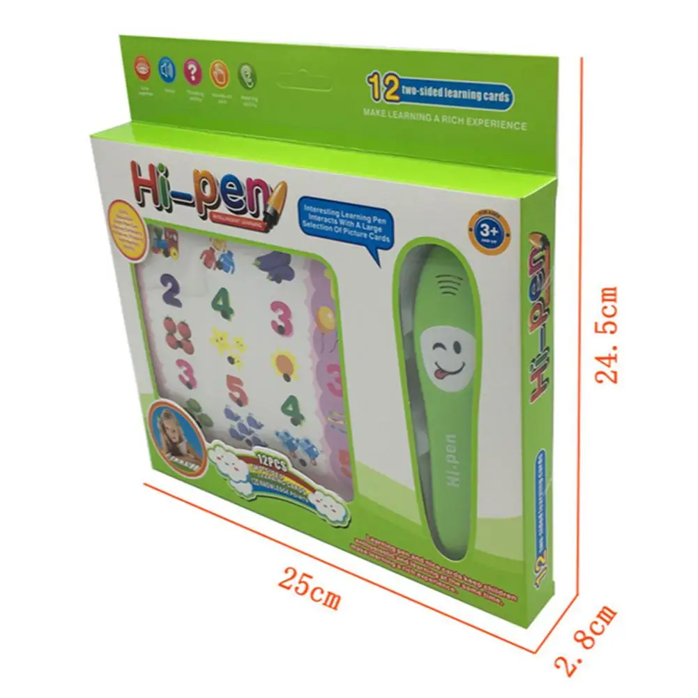 

Kindergarten Reading Set English Educational Interactive Pen Electric Learning Machine for Kids Children