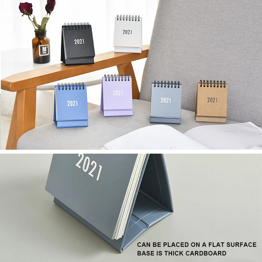 

2021 Desk Calendar 12 Months Desk Calendar Monthly Planning Calendar for Home, School and Office Fast delivery Dropshipping
