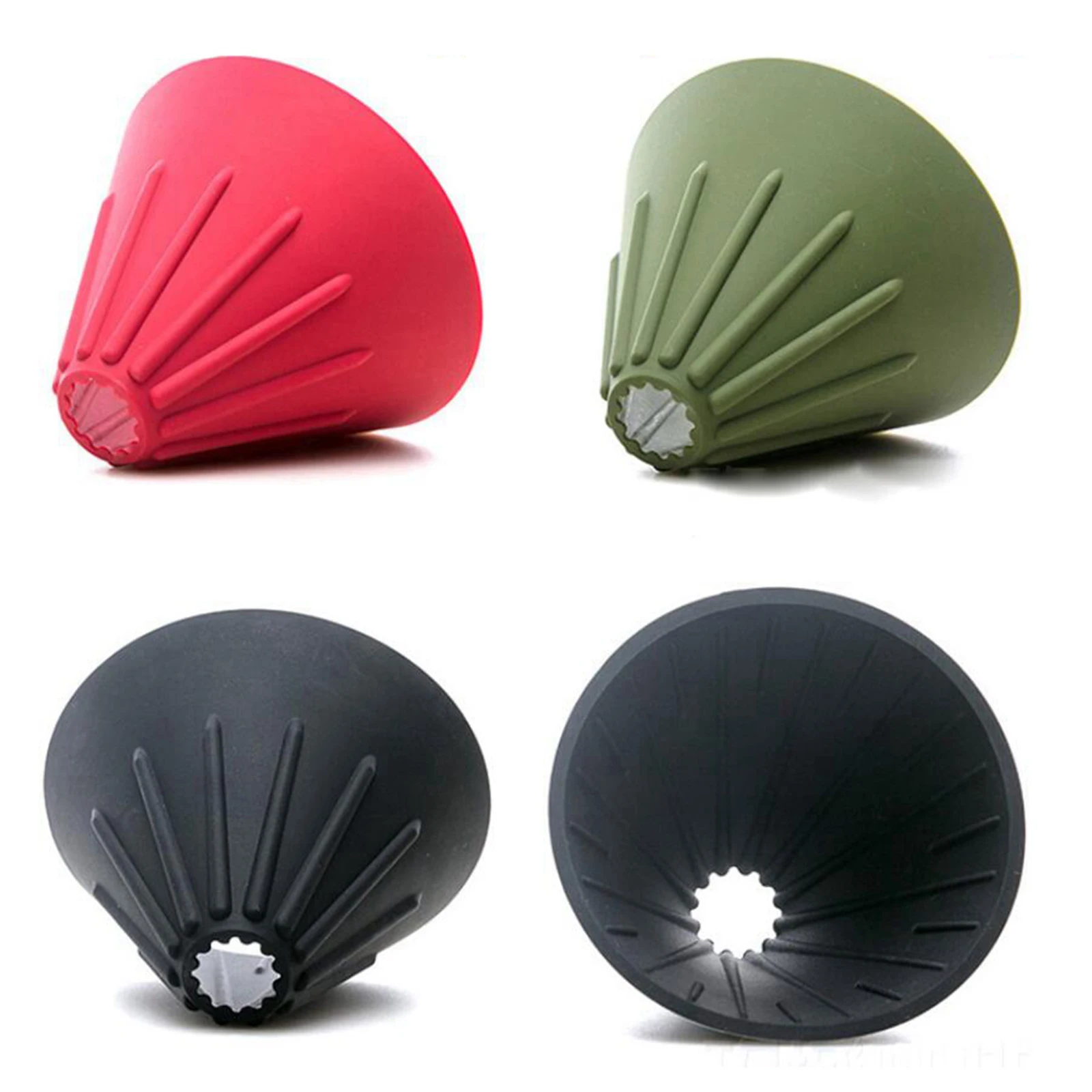 Многоразовая коническая капельница для кофе складной фильтр держатель чашки