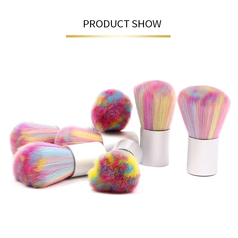 EUSCI Чистящая щетка для ногтей блестящая пудра Пыль акриловый УФ гель удаления