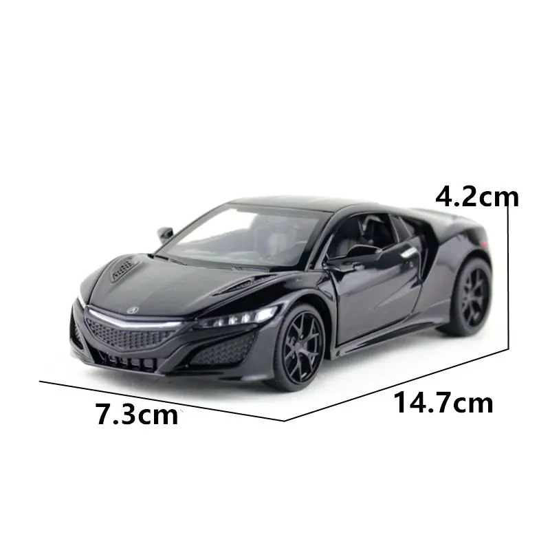 1:32 Масштаб/литая металлическая игрушка/супер машина Honda Accura NSX/звук и
