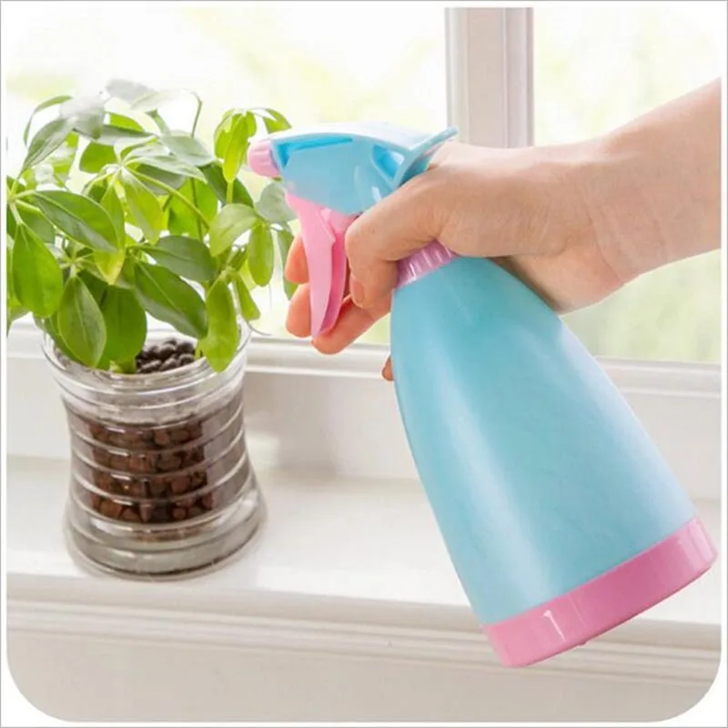 Овальный чайник для полива ручной распылитель карамельных цветов маленький