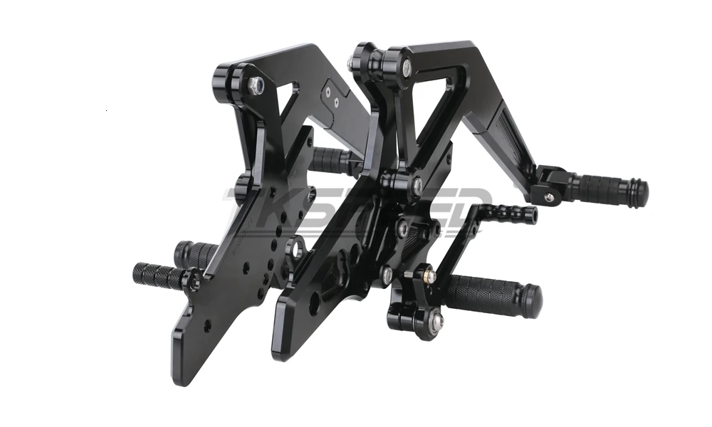 ЧПУ Rearset сзади установить подножки для Kawasaki Ninja 650 EX650 ER6F ER 6F 6N ER6N 2012- 2013