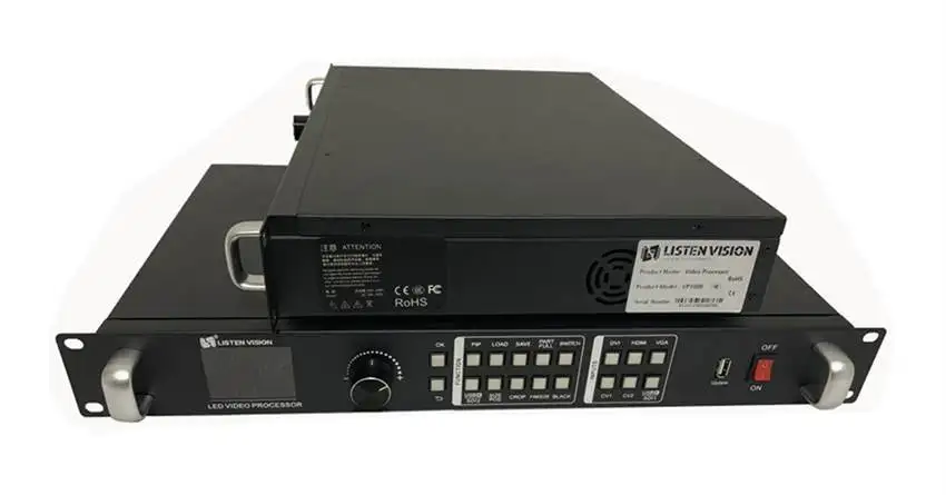 Высокая стоимость-эффективный видеопроцессор LINTEN-VP1000 с PIP полной функцией, широко используется для светодиодного экрана, диапазон управления 2304*1152 пикселей