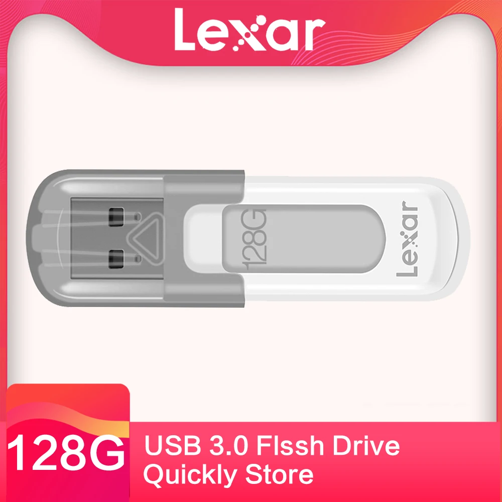 Lexar высокое качество USB 3 0 флеш-накопитель 64 ГБ 128 флешка 32 usb 16 карта памяти