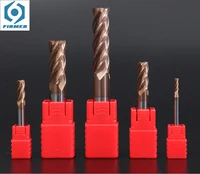 3pcs cutting hrc60 4 flute alloy carbide tungsten steel milling cutter end mill metal cutter cnc tools 4mm 5mm 6mm 8mm 10mm 12mm
