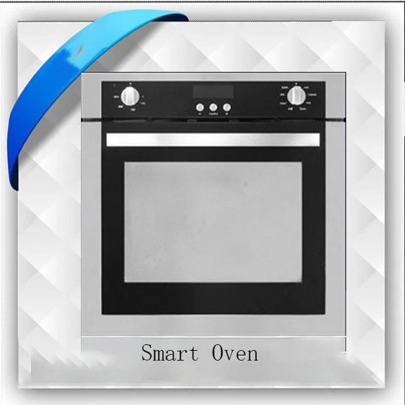 bulit in ovens r012 new touch screen oven home embedded electric oven wind grilled with rotating fork ef free global shipping