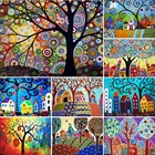 Набор для алмазной живописи Стразы 5D, Набор для творчества с абстрактным деревом, квадратная вышивка, мозаика, художественное украшение