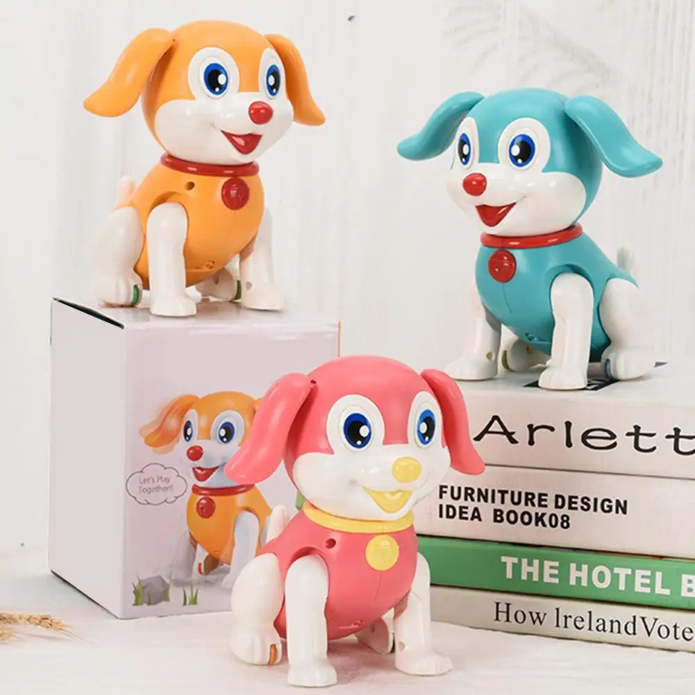 

Electric Dog Toy Cognitive Ability Interactive Ability Moisture-proof Walking Electric Dog Toys for Kids