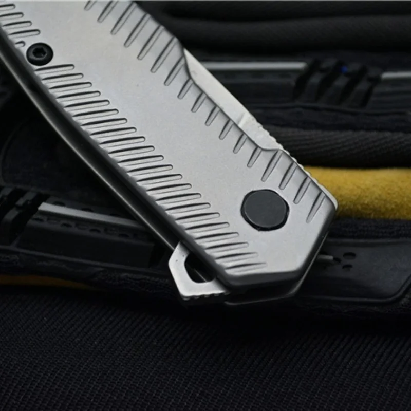 

Kershaw 1359stone Washing Folding Pocket High Quality 8cr13 Steel Portable Silvery Knife Outdoor Camping Edc Tool Jack Knife