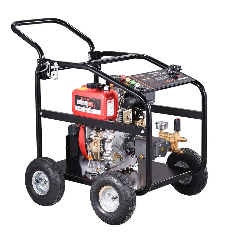 

Портативная моечная машина, ультра-высокое давление, с электрическим стартом, несколько насадок, большой диапазон очистки