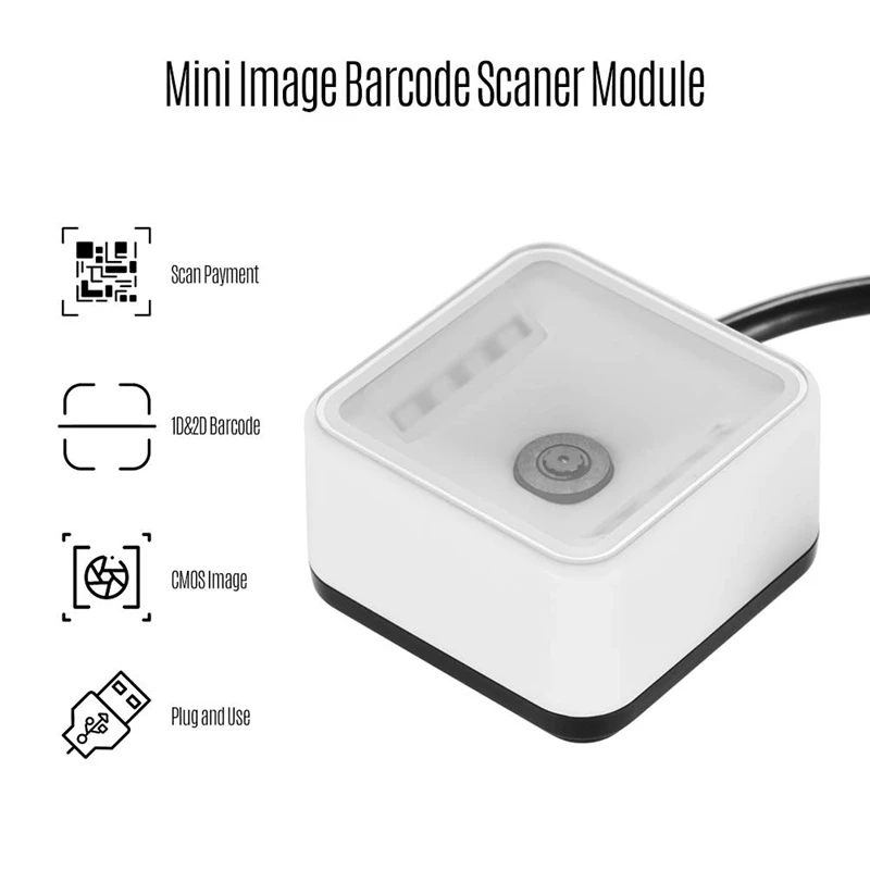 Сканер штрих-кода Ep7000 Mini 1D/2D/Qr сканирующий модуль Cmos Ie для различных встроенных