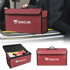 Автомобильный багажник, коробка для хранения, органайзер для путешествий, сумка для всякой всячины для Dacia Logan Mcv Duster Sandero beargy Dokker Stepway Solenza Largus