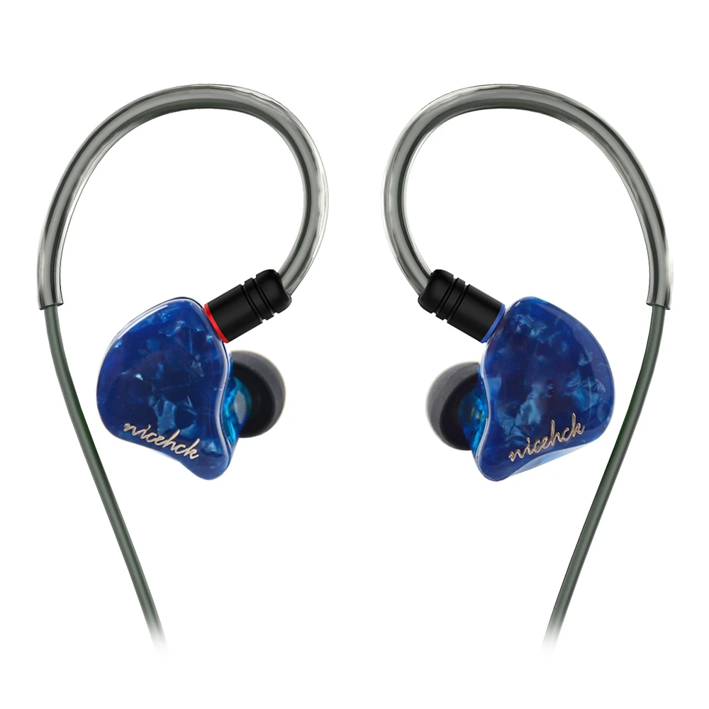 Внутриканальные наушники NiceHCK P3 гибридные Hi Fi 2BA + 1DD 3 шт. гарнитура монитор IEM MMCX